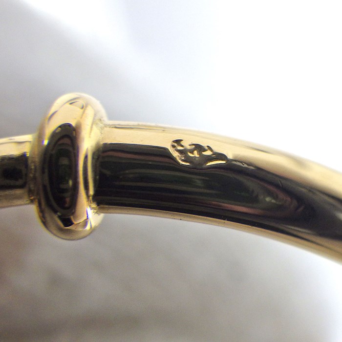 クリスチャンディオール Christian Dior リング ハート 5モチーフ タグ スウィング ムービング パビリオン 両面 36ポイント ダイヤモンド K18YG K18WG 12号 / #52 【中古】