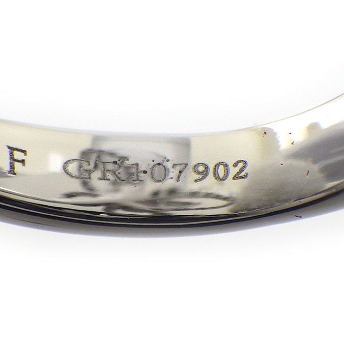 グラフ Graff GRAFF リング トリプル バタフライ シルエット RGR790 ダイヤモンド 0.45ct K18WG 6号 【中古】