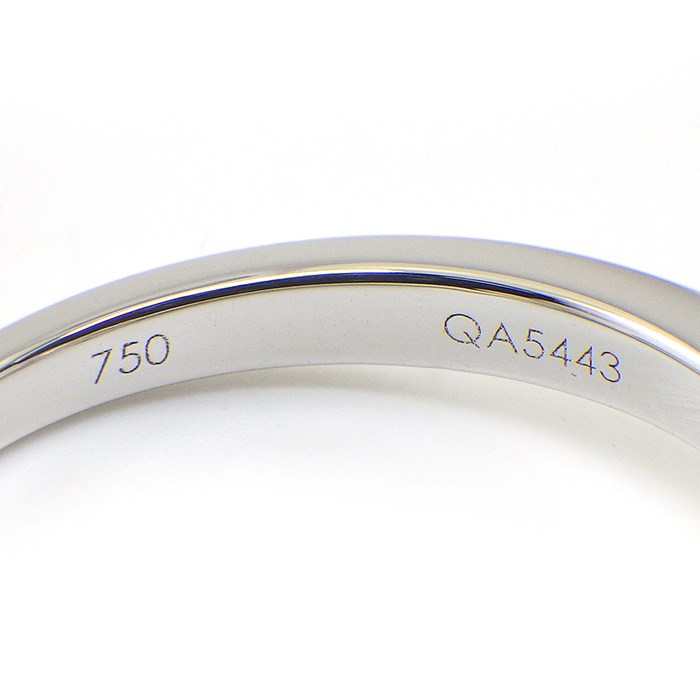 モーブッサン MAUBOUSSIN リング ラブタッチ ハート センターダイヤモンド 約0.15ct ダイヤモンド PT950 9.5号 【中古】