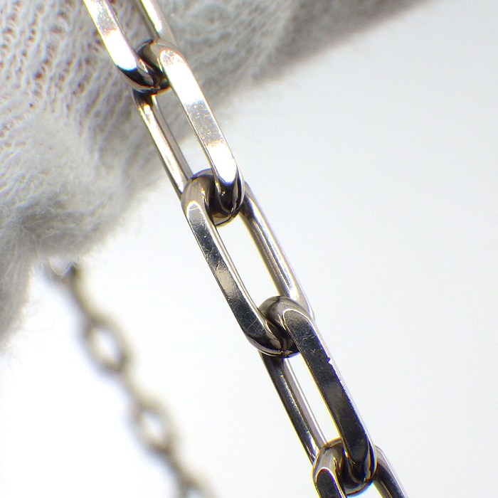 カルティエ Cartier ネックレス サントス スモール B7224583 K18WG 【中古】