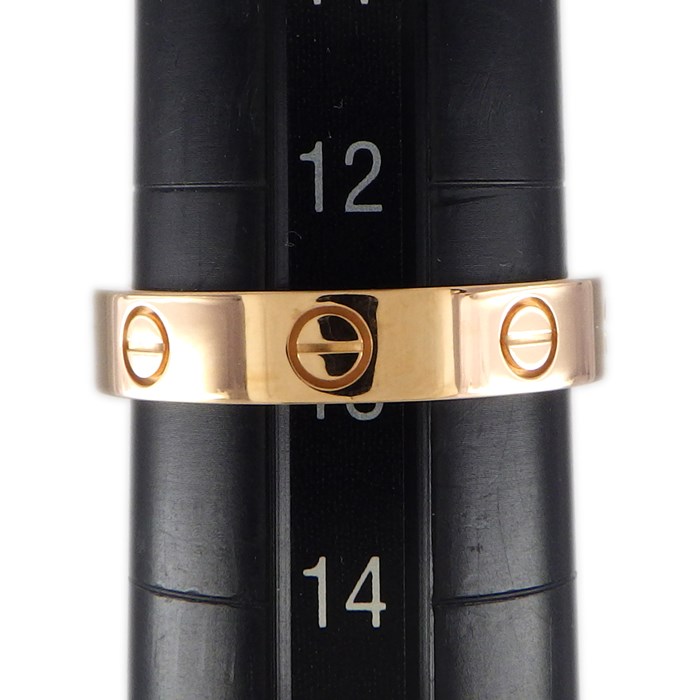 カルティエ Cartier リング ラブ ウェディング B4050753 ミニラブ 幅  