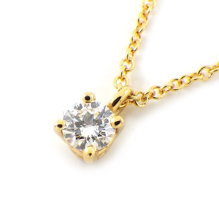 ティファニー Tiffany & Co.】ネックレス ソリティア ダイヤモンド 