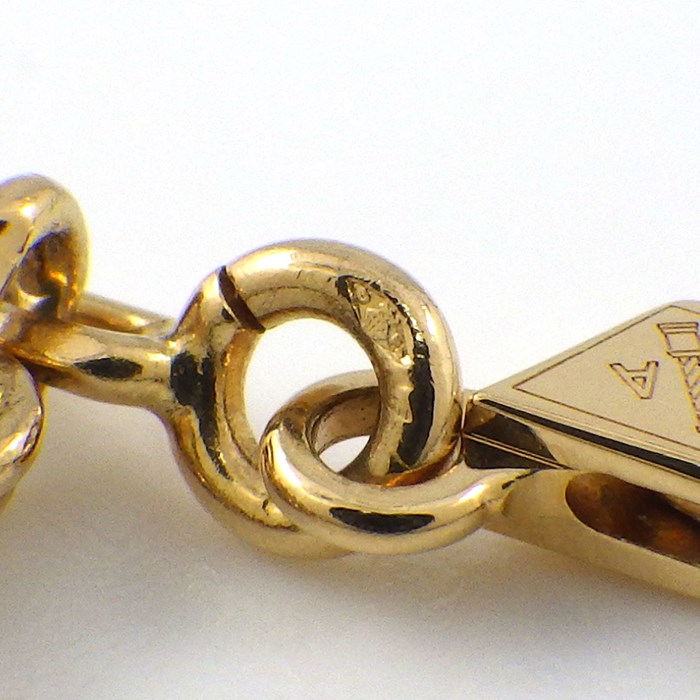 ヴァンクリーフ＆アーペル Van Cleef & Arpels ブレスレット ヴィンテージアルハンブラ 5モチーフ VCARL80900 マラカイト K18YG 【中古】