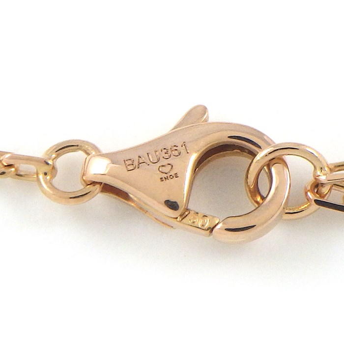 カルティエ Cartier ネックレス トリニティ ピンクサファイア K18PG 【中古】