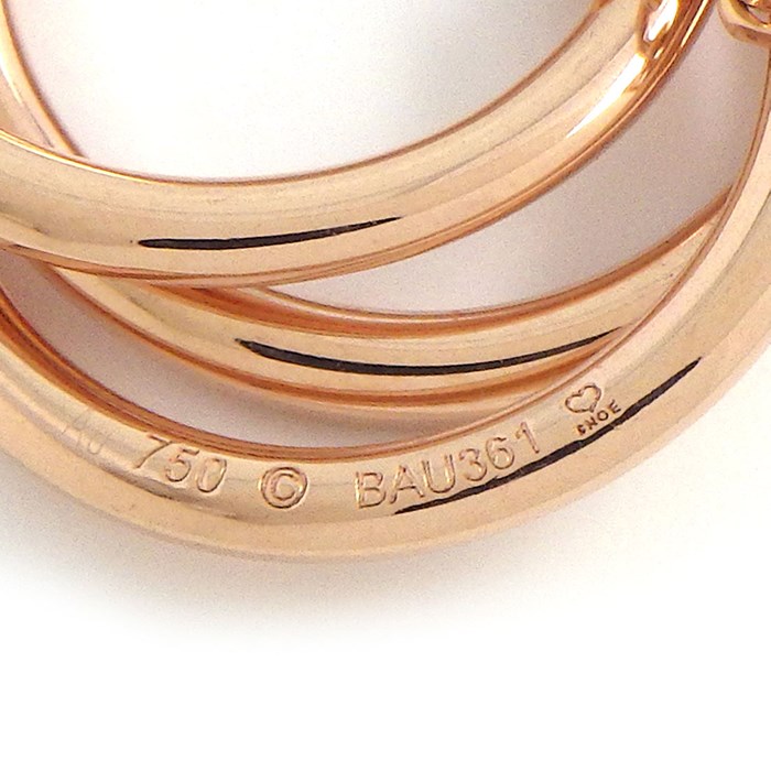 カルティエ Cartier ネックレス トリニティ ピンクサファイア K18PG 【中古】