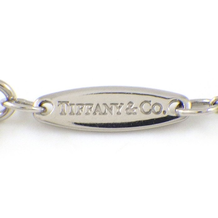 ティファニー Tiffany & Co. ネックレス カラー バイザヤード 62632895 1ポイント サファイア 0.11ct PT950 【中古】