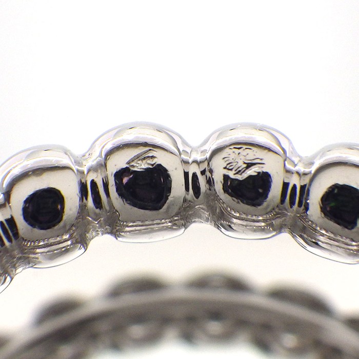 ヴァンクリーフ＆アーペル Van Cleef & Arpels リング ペルレ ゴールドパール 5連 K18WG 12号 / #52 【中古】