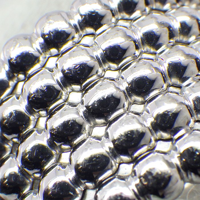 ヴァンクリーフ＆アーペル Van Cleef & Arpels リング ペルレ ゴールドパール 5連 K18WG 12号 / #52 【中古】