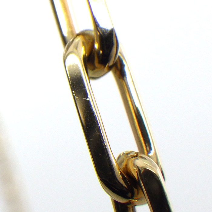 カルティエ Cartier ネックレス サントス スモール B7224582 K18YG 【箱・保付き】 【中古】