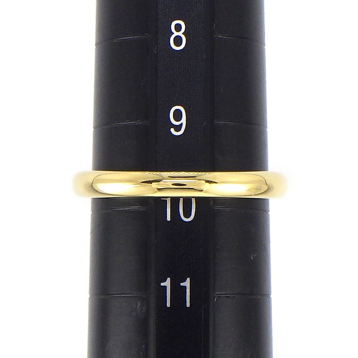 ポメラート Pomellato リング ルッチョレ クラシック バンド 1ポイント ダイヤモンド K18YG 10号 【中古】