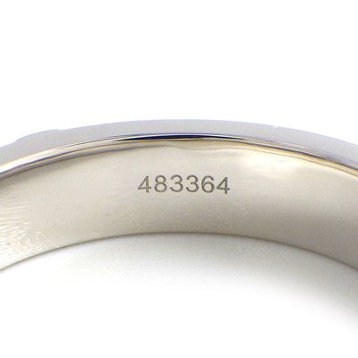 ハリーウィンストン HARRY WINSTON リング HW ロゴ WBDWRDLGHWL フル エタニティ サークル ダイヤモンド K18WG 20号 【中古】