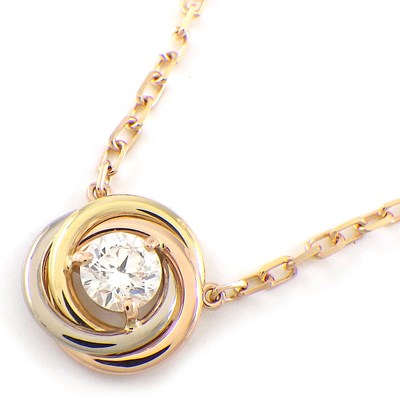 カルティエ Cartier ネックレス トリニティ B7224812 ソリティア