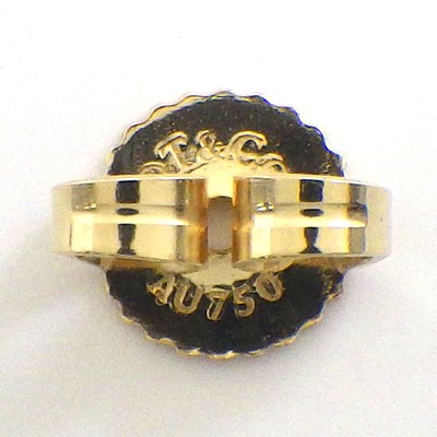 ティファニー Tiffany & Co. ピアス ハードウェア ボール K18YG 【中古