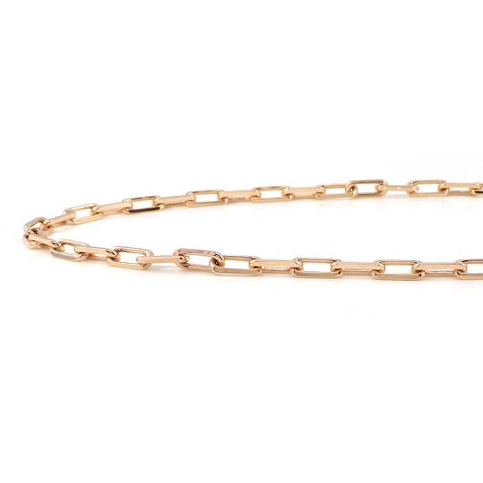 カルティエ Cartier ネックレス サントス スモール B7225008 K18PG 【箱・保付き】 【中古】