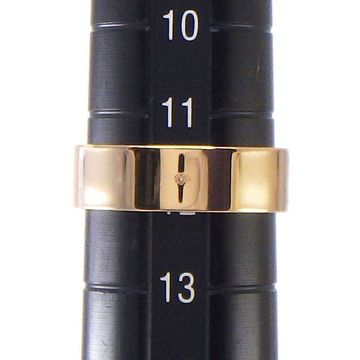 エルメス HERMES リング Hダンクル PM H115601B 27ポイント ダイヤモンド 計0.07ct K18PG 11.5号 / #52 【中古】