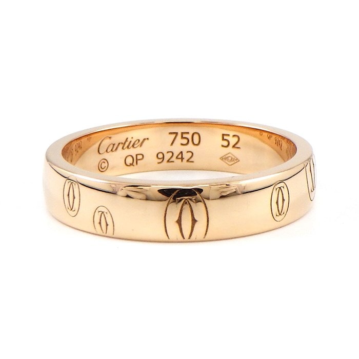 【カルティエ Cartier】リング ハッピー バースデー C2 2C ロゴ K18PG 12号 / #52 | ジェイビーワークス 公式 ...