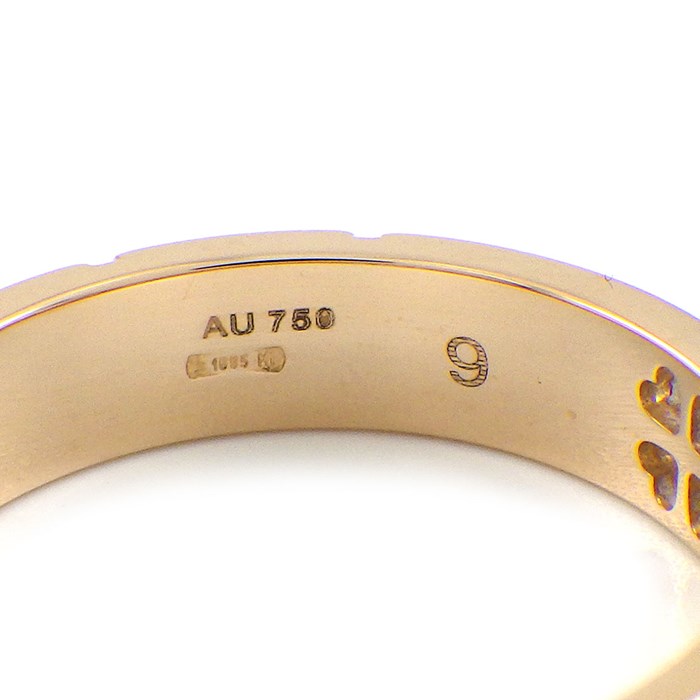 グッチ GUCCI リング アイコン アモール フォーエバー GG ロゴ K18PG 9号 / #9 【中古】