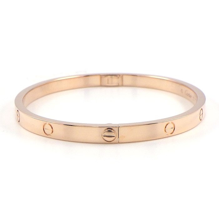 カルティエ Cartier ブレスレット ラブ スモールモデル B6047316 K18PG / #16 【中古】