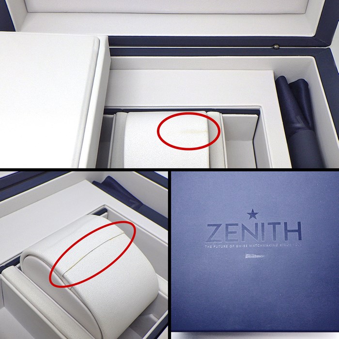 ゼニス ZENITH 腕時計 デファイ スカイライン スケルトン 03.9300.3620/79.I001 スモールセコンド 裏スケ 夜光インデックス 夜光針 ブルー スケルトン文字盤 SS 自動巻き 【箱・保付き】 【中古】