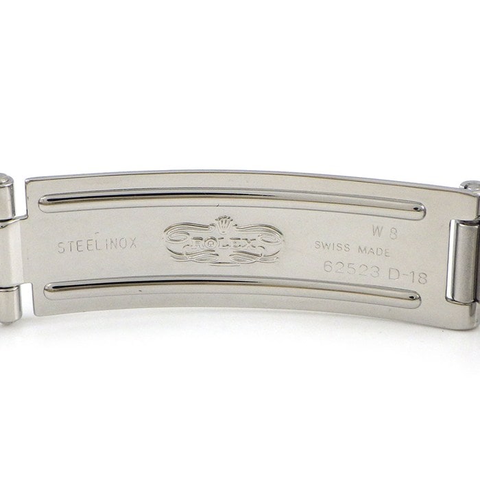 ロレックス Rolex 腕時計 デイトジャスト 69173 W番 1994年-1995年 ローマンインデックス ホワイト文字盤 フルーテッドベゼル ジュビリーブレス K18YG SS 自動巻き 【箱・保付き】 【中古】