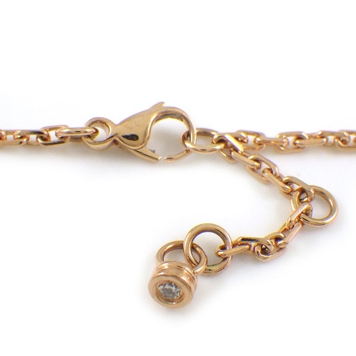 ブシュロン BOUCHERON ブレスレット キャトル スリーカラー ダイヤモンド K18PG K18WG K18YG ホワイト セラミック 白 【中古】