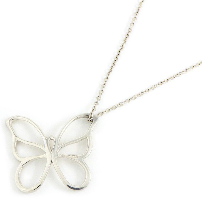 ティファニー Tiffany & Co.】ネックレス バタフライ パピヨン 蝶