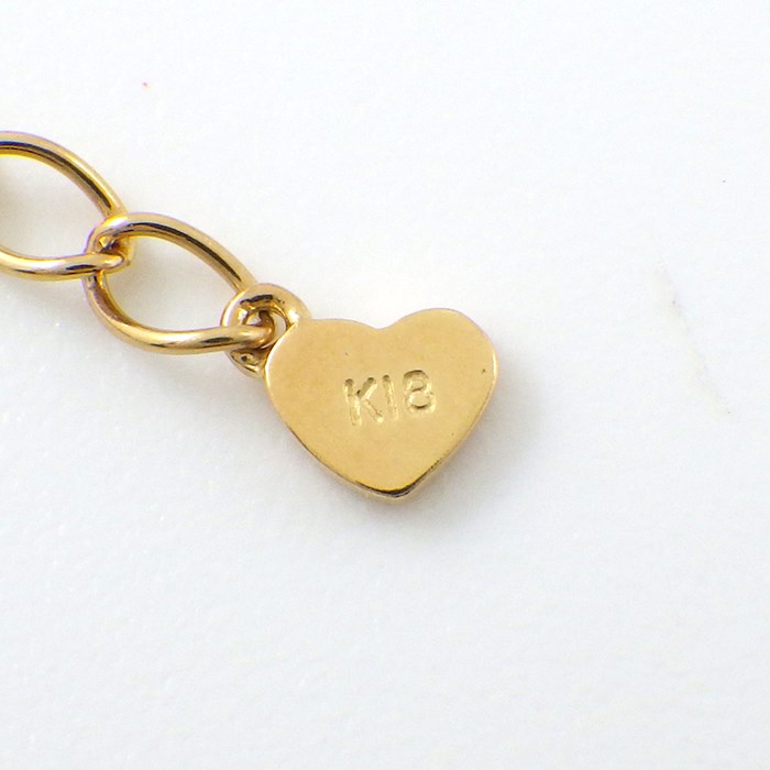 スタージュエリー STAR JEWELRY ネックレス ミステリアス ハート 3ポイント プリンセスカット ダイヤモンド 0.50ct K18PG 【中古】