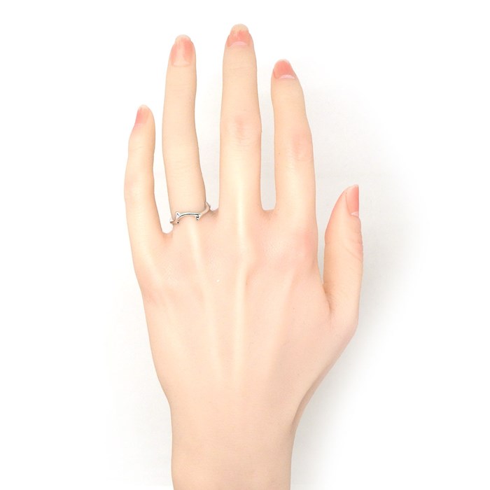 クリスチャンディオール Christian Dior リング ボワ ドゥ ローズ JBDR95002_0000 K18WG 7号 / #47 【箱・保付き】 【中古】