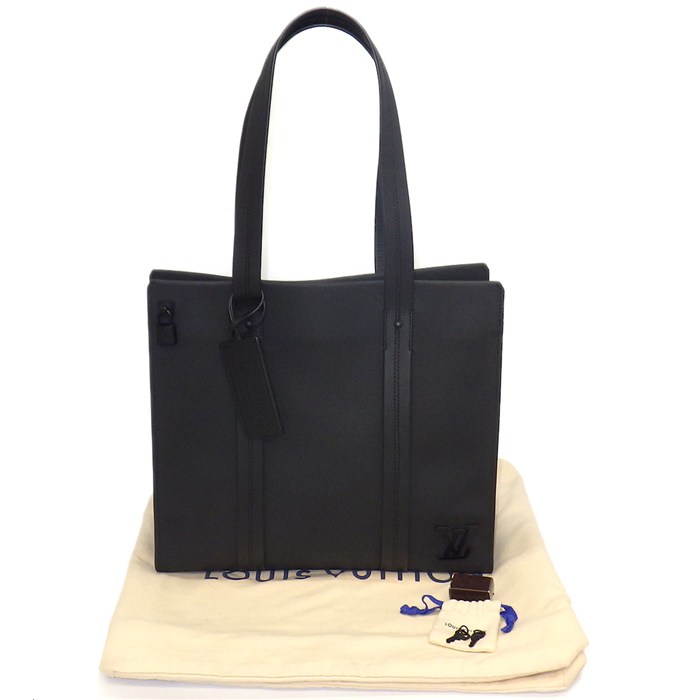 ルイ・ヴィトン LOUIS VUITTON トートバッグ/ビジネスバッグ テイクオフ M57308 ブラック LV アエログラム ブラック金具 【中古】