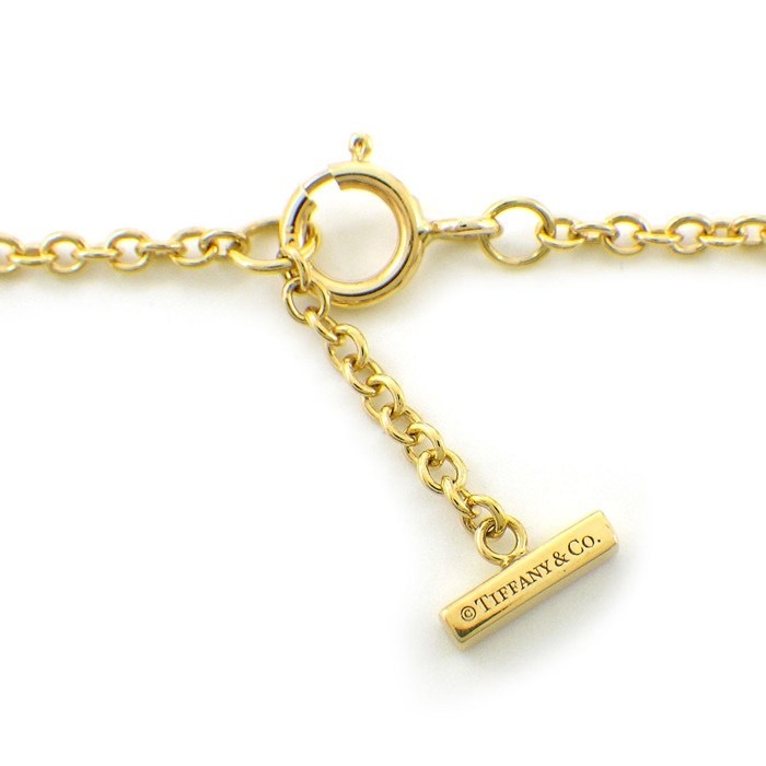 ティファニー Tiffany & Co. ブレスレット Tスマイル スモール 60150751 ダイヤモンド 計0.12ct K18YG 【中古】