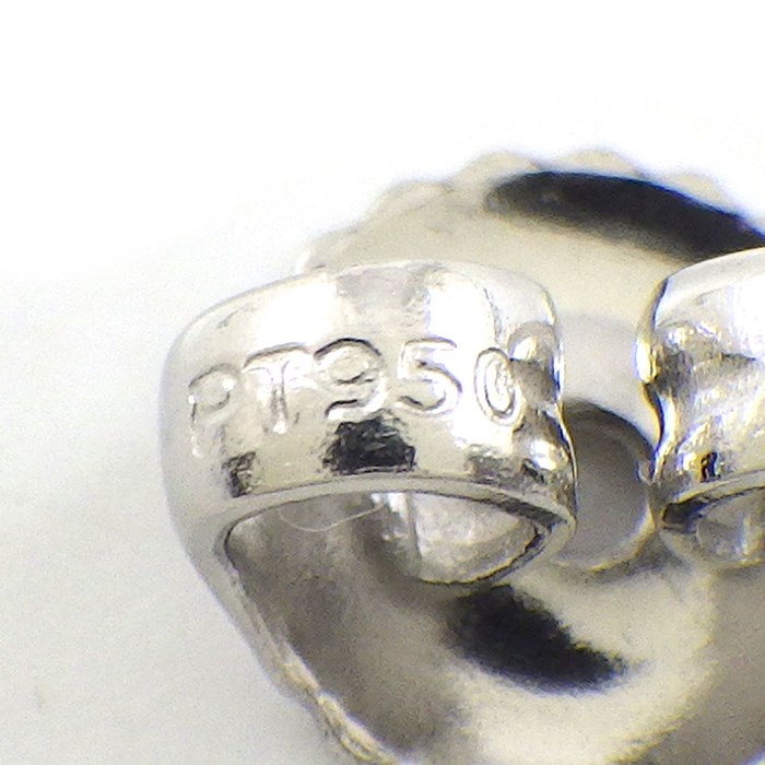 ハリーウィンストン HARRY WINSTON ピアス リリー クラスター ミニ EADPPO1MLC パヴェ 74ポイント ダイヤモンド 計0.37ct PT950 【中古】