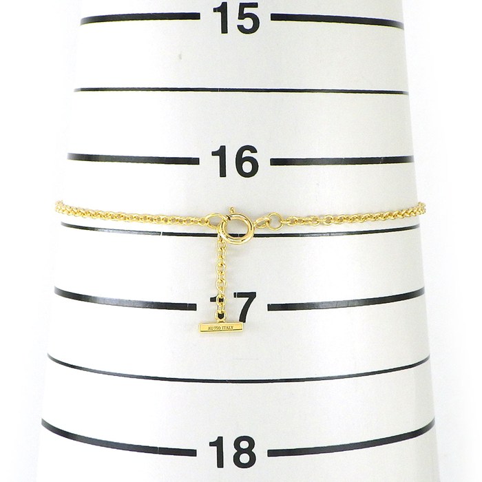 ティファニー Tiffany & Co. ブレスレット Tスマイル スモール 60150751 ダイヤモンド 計0.12ct K18YG 【中古】