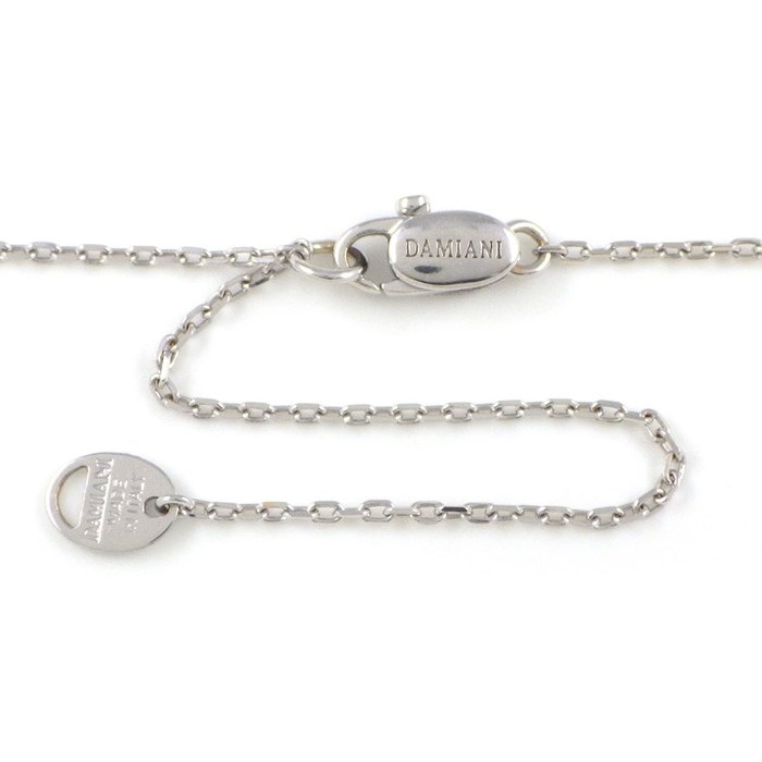 ダミアーニ DAMIANI ネックレス ベル エポック クラウンM 20086733 YOSHIDA 100周年記念モデル クロス パヴェ ダイヤモンド K18WG 【箱・保付き】 【中古】