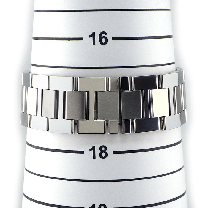 カルティエ Cartier 腕時計 ロンドソロ WSRN0012 シルバー文字盤 ローマンインデックス SS 自動巻き 【中古】