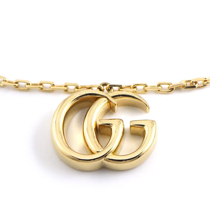 グッチ GUCCI ブレスレット GG ロゴ K18YG / #16 【中古  