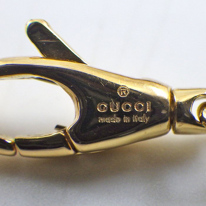 グッチ GUCCI ブレスレット GG ロゴ K18YG / #16 【中古  