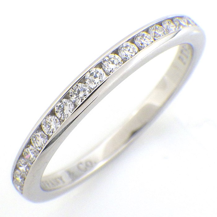 Tiffany & Co. ティファニー ハーフエタニティダイヤ リング 2mm