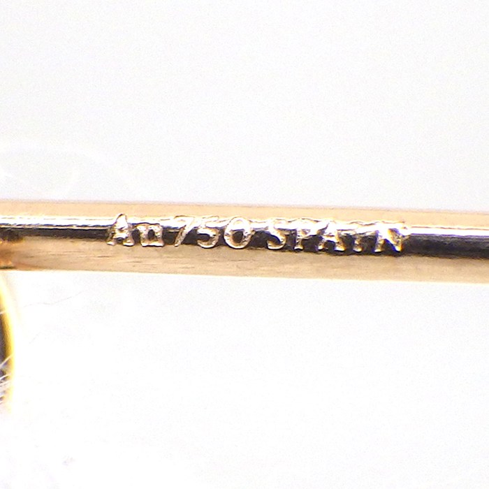  ティファニー Tiffany & Co. ピアス オープンハート ミニ 7mm幅モデル K18PG 【中古】