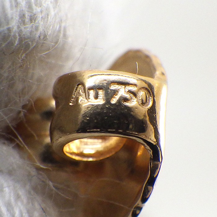  ティファニー Tiffany & Co. ピアス オープンハート ミニ 7mm幅モデル K18PG 【中古】