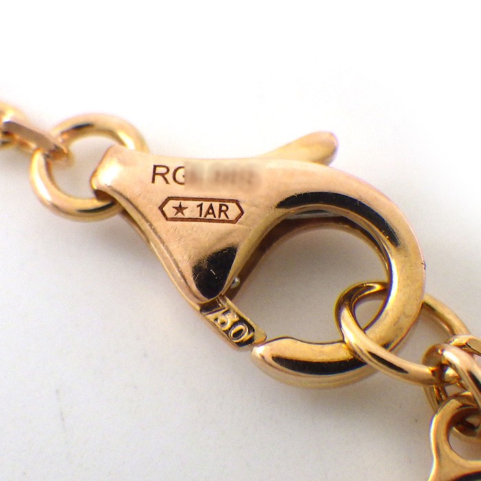 カルティエ Cartier ブレスレット ダムール スモールモデル SM ディアマン レジェ B6040300 1ポイント ダイヤモンド 0.09ct K18PG 【中古】