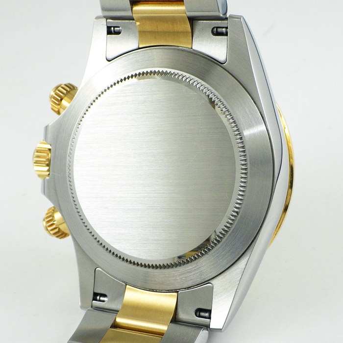ロレックス Rolex 腕時計 コスモグラフ デイトナ 116503NG ルーレット刻印 ランダムシリアル 8ポイント ダイヤインデックス ブラックシェル文字盤 クロノグラフ スモールセコンド K18YG SS 自動巻き 【箱・保付き】 【中古】