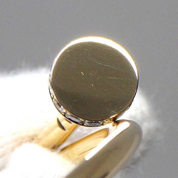 カルティエ Cartier バングル ジュスト アン クル SM B6066116 釘モチーフ 20ポイント ダイヤモンド 計0.18ct K18YG / #16 【中古】