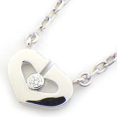 カルティエ Cartier ネックレス Cハート B7221600 1ポイント  
