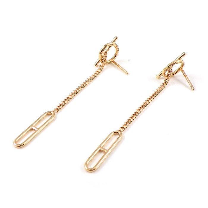 華やかな印象♪【HERMES】トグルクラスプ ピアス エシャペ PM エルメス HERMES】ピアス エシャペ H219592B 00 トグル クラスプ
