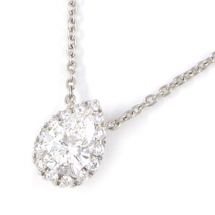 ハリーウィンストン HARRY WINSTON】ネックレス マイクロ パヴェ ペア