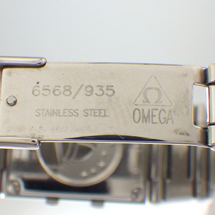 オメガ OMEGA 腕時計 コンステレーション カレクアドラ 1531.74 スクエア ブルーシェル文字盤 SS クオーツアナログ 【中古】