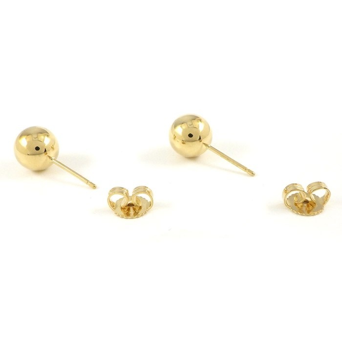 ティファニー Tiffany & Co. ピアス ハードウェア ボール K18YG 【中古】