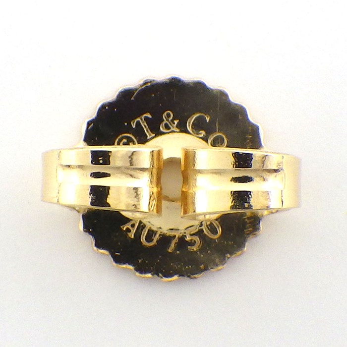 ティファニー Tiffany & Co. ピアス ハードウェア ボール K18YG 【中古】