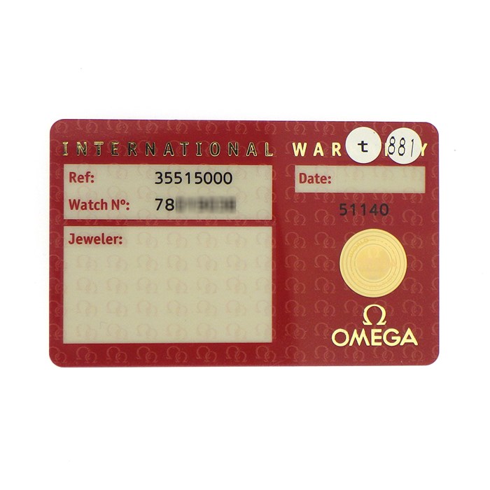 オメガ OMEGA 腕時計 スピードマスター ブロードアロー 3551.50.00 デイト クロノグラフ タキメーター スモールセコンド クロノメーター ブラック文字盤 SS 自動巻き 【箱・保付き】 【中古】