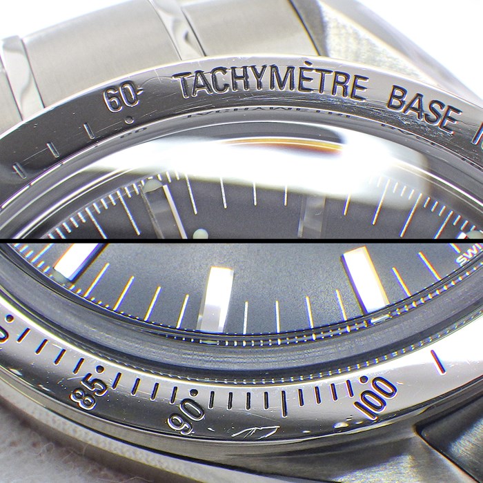 オメガ OMEGA 腕時計 スピードマスター ブロードアロー 3551.50.00 デイト クロノグラフ タキメーター スモールセコンド クロノメーター ブラック文字盤 SS 自動巻き 【箱・保付き】 【中古】